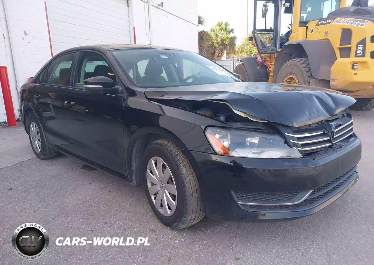 2013 Volkswagen Passat 2.5L S VIN:1VWAP7A32DC060493 - 14