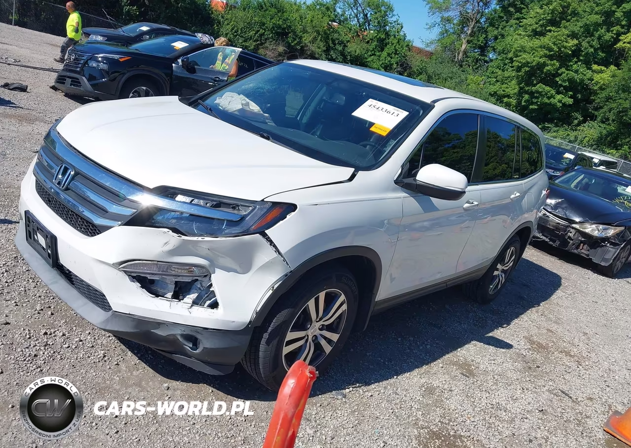 2017 Honda Pilot Ex-L VIN:5FNYF6H52HB009848 - 2