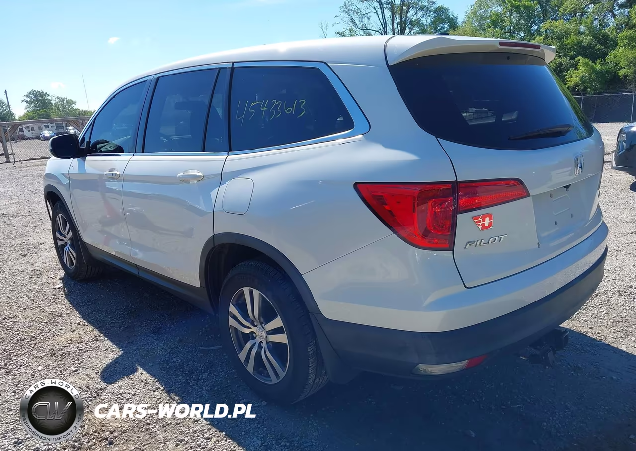 2017 Honda Pilot Ex-L VIN:5FNYF6H52HB009848 - 3