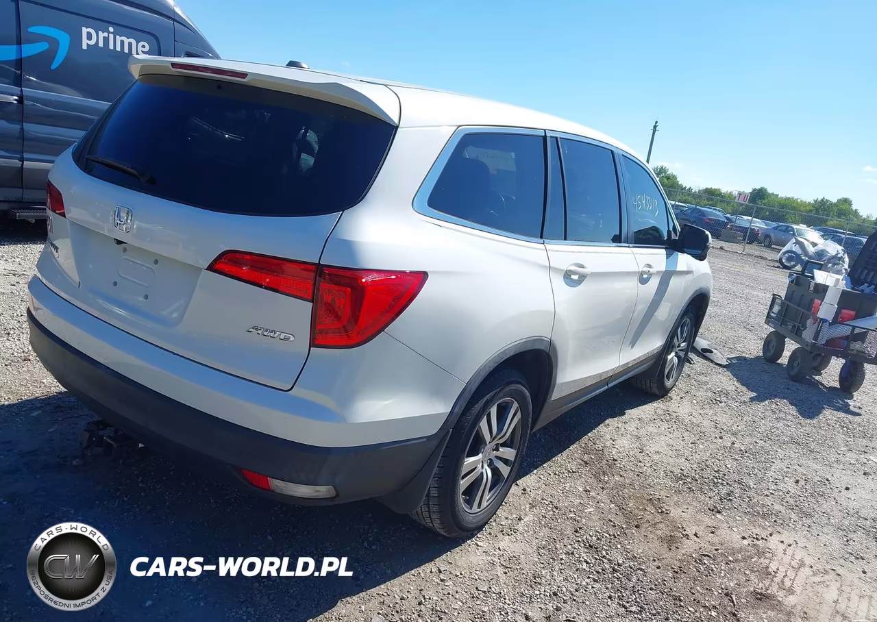2017 Honda Pilot Ex-L VIN:5FNYF6H52HB009848 - 4