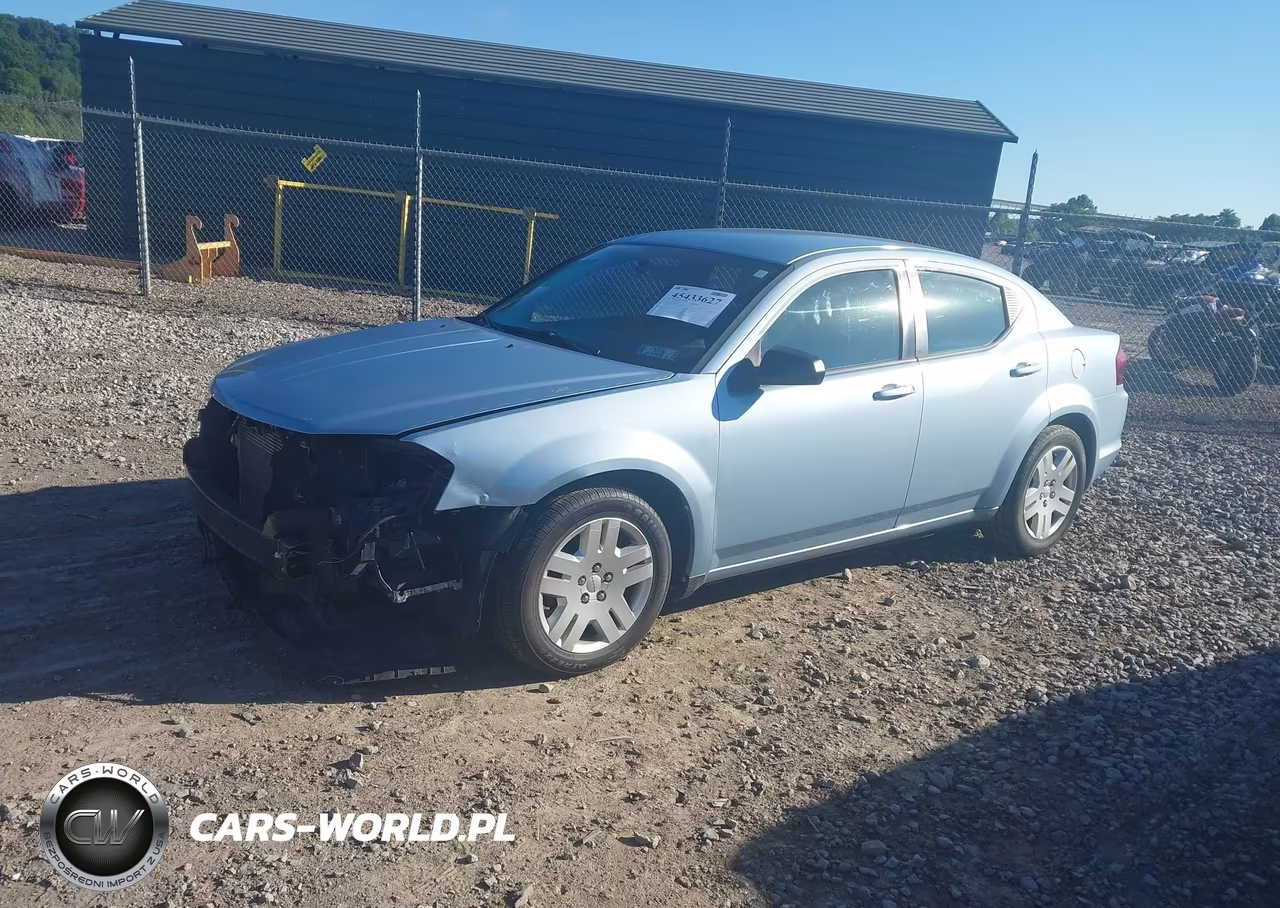 2013 Dodge Avenger Se VIN:1C3CDZAB2DN614339 - 2