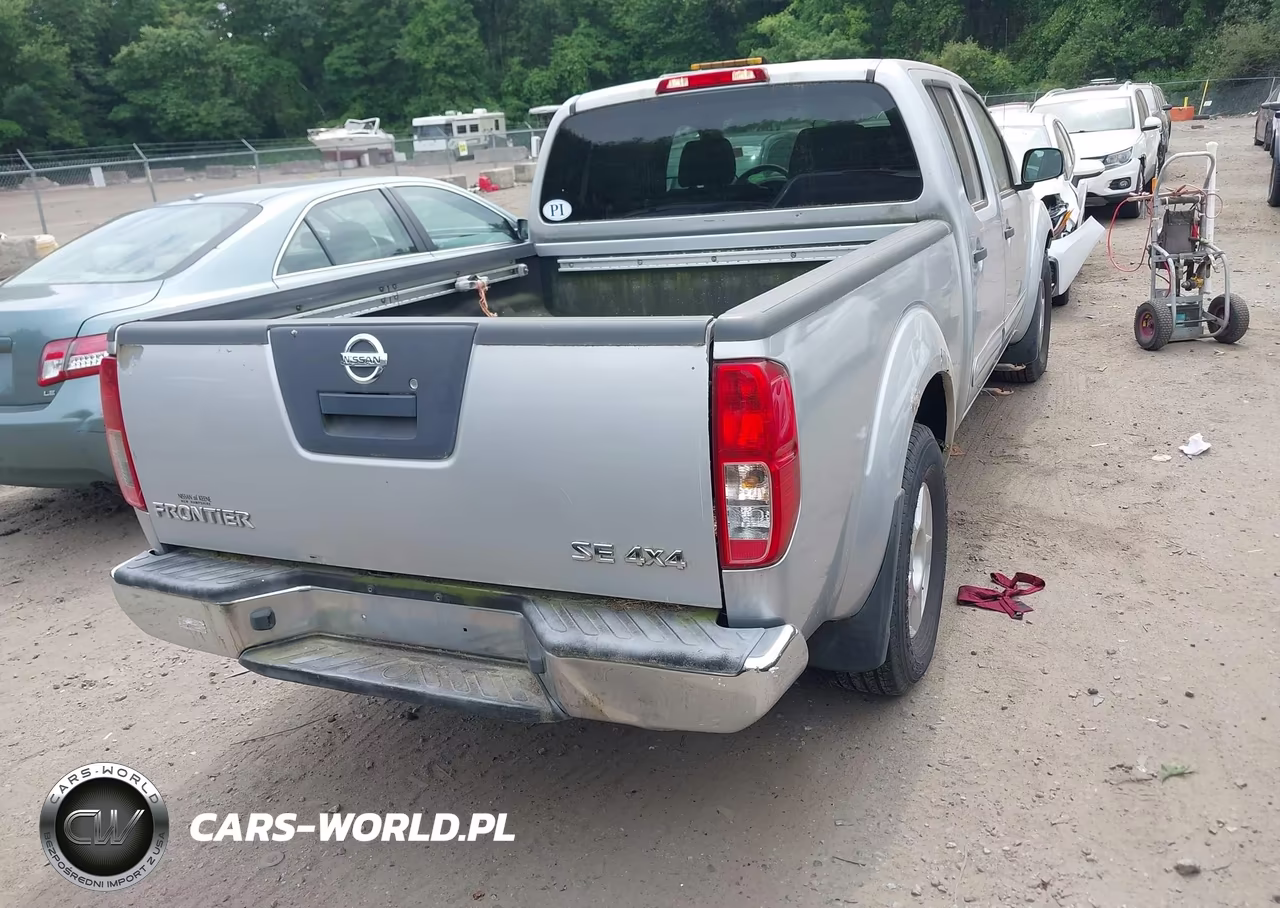 2007 Nissan Frontier Se VIN:1N6AD09W27C456555 - 4