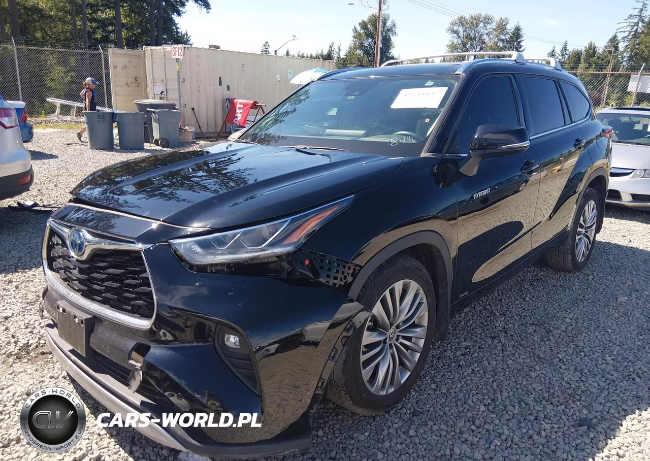2021 Toyota Highlander Hybrid Platinum VIN:5TDEBRCH5MS028496 - 2