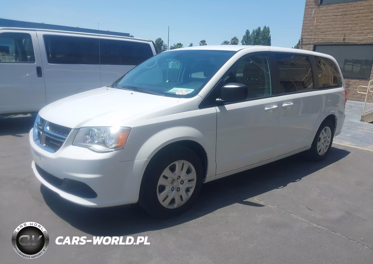2018 Dodge Grand Caravan Se VIN:2C4RDGBG5JR309954 - 2