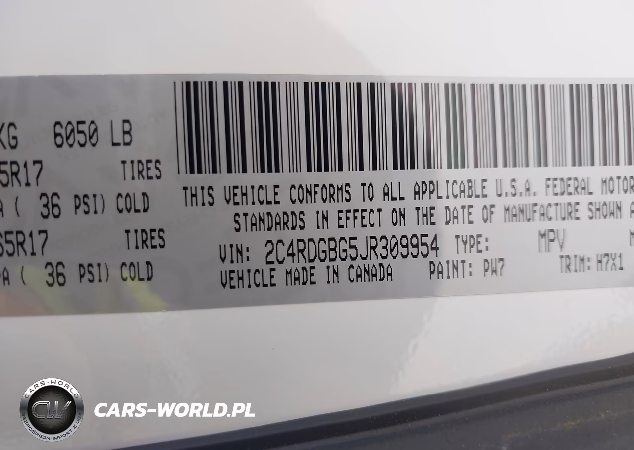 2018 Dodge Grand Caravan Se VIN:2C4RDGBG5JR309954 - 9