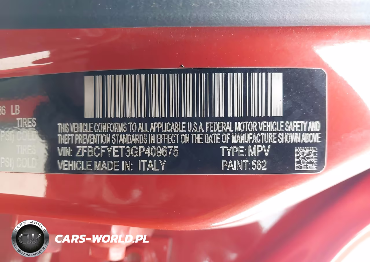 2016 Fiat 500X Trekking Plus VIN:ZFBCFYET3GP409675 - 9