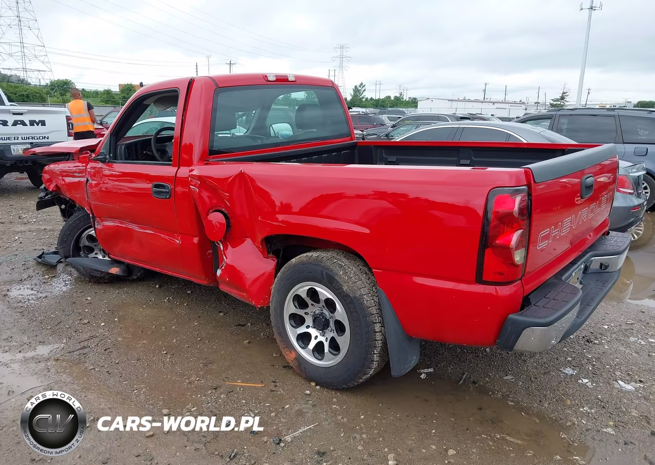 2006 Chevrolet Silverado 1500 Work Truck VIN:3GCEC14X96G195725 - 3