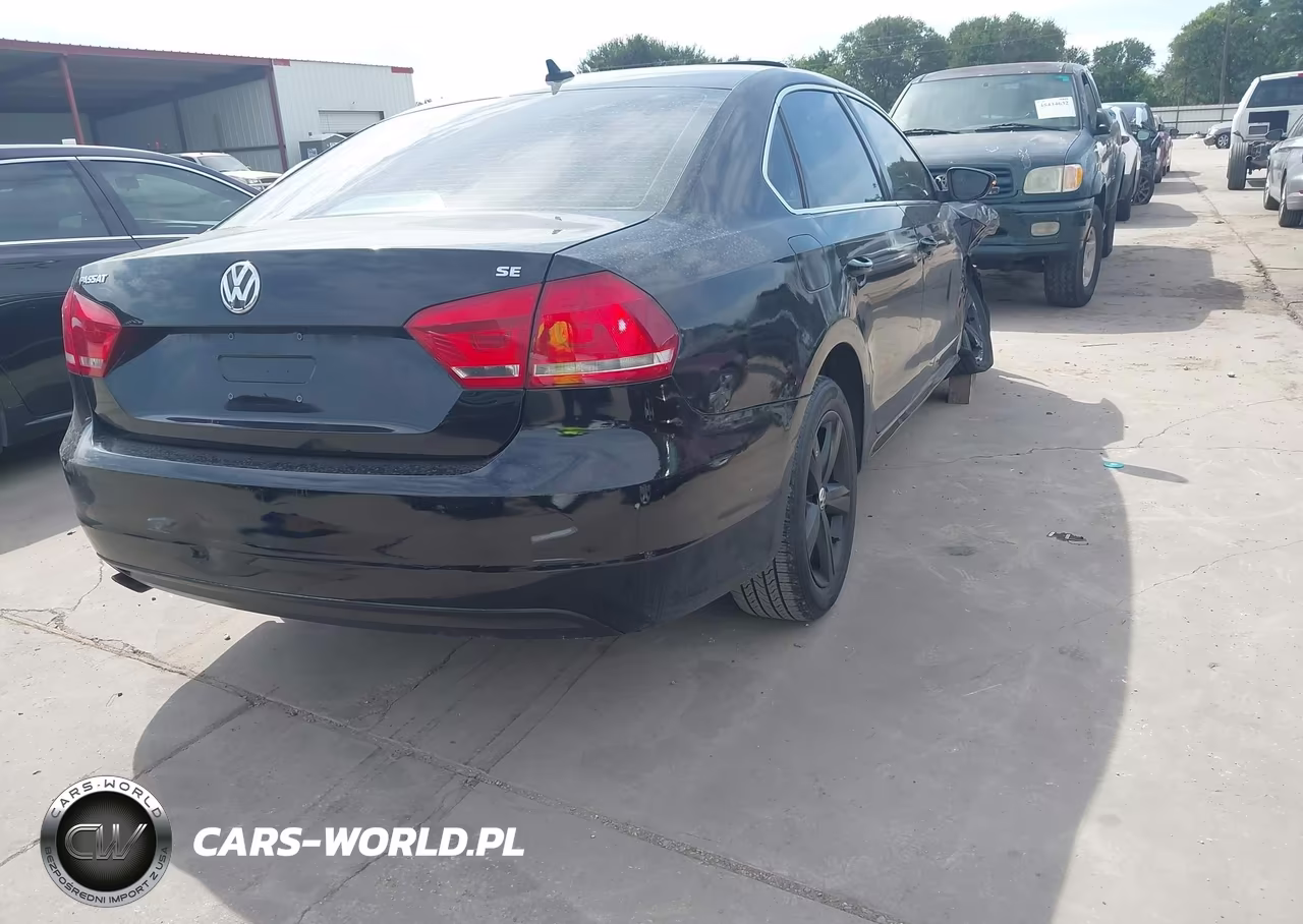 2013 VOLKSWAGEN PASSAT 2.5L SE VIN:1VWBH7A33DC052582 - 4
