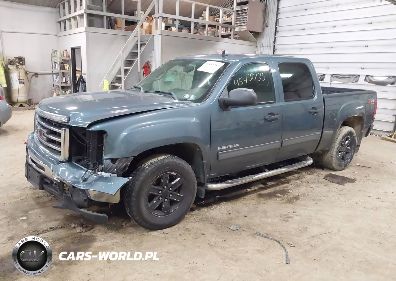 2012 GMC Sierra 1500 Sle VIN:3GTP2VE79CG150619 - 2