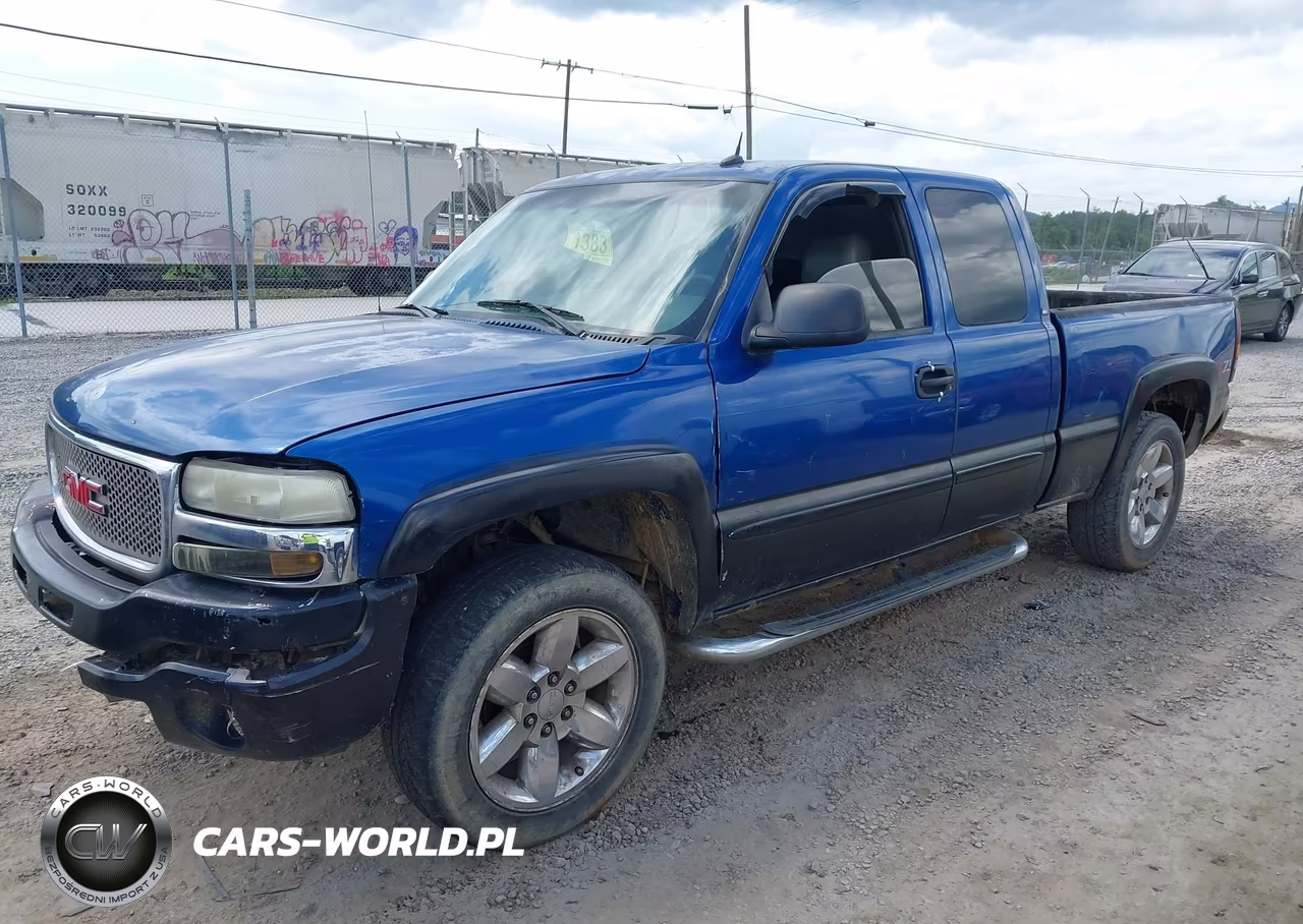 2004 GMC Sierra 1500 Slt VIN:1GTEK19T54Z217435 - 2