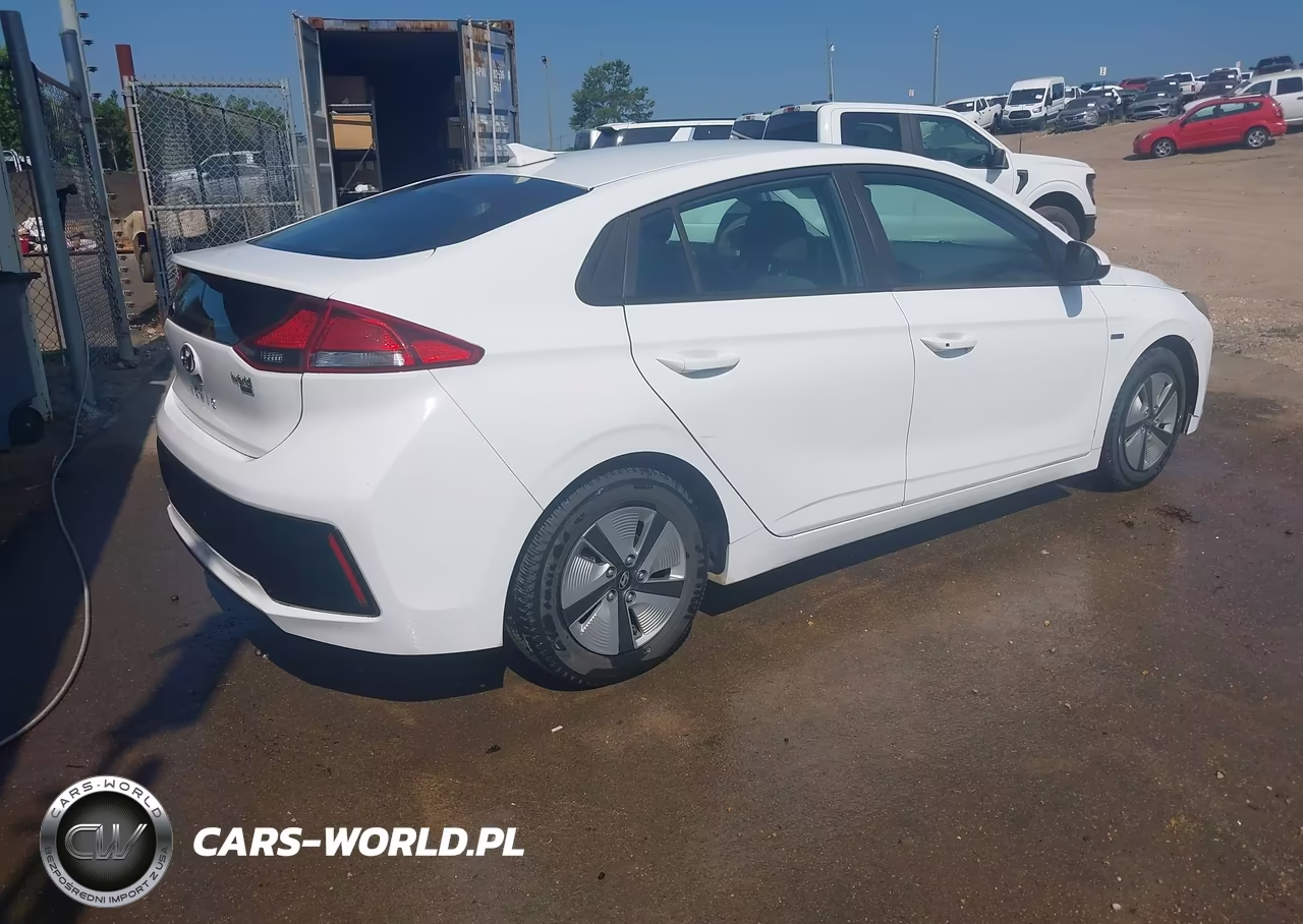 2019 Hyundai Ioniq Hybrid Blue VIN:KMHC65LC7KU107780 - 4