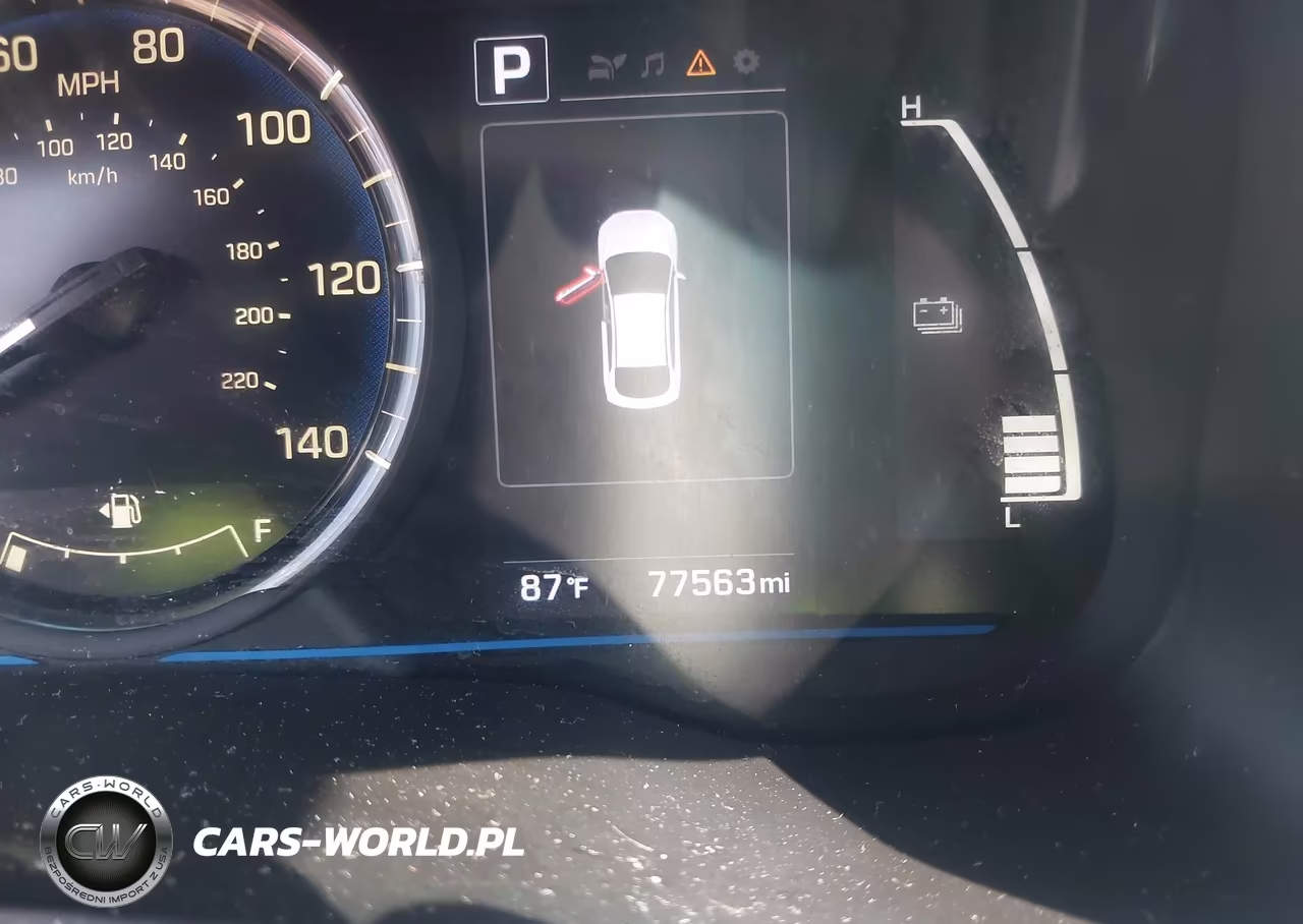 2019 Hyundai Ioniq Hybrid Blue VIN:KMHC65LC7KU107780 - 7