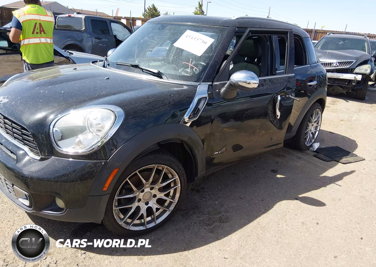 2011 Mini Cooper S Countryman VIN:WMWZC5C58BWL53845 - 2