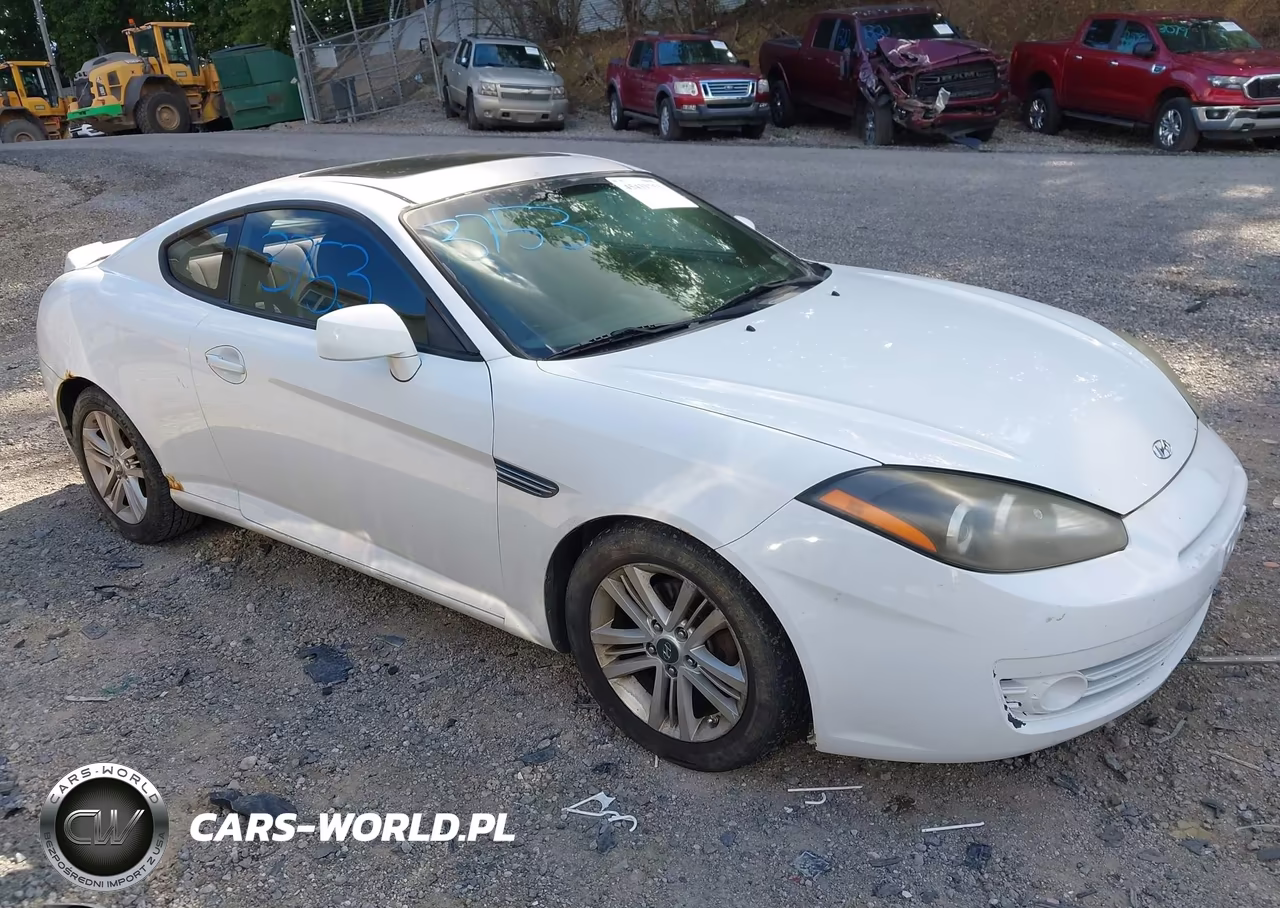 2007 Hyundai Tiburon Gs VIN:KMHHM66D17U235848 - 1