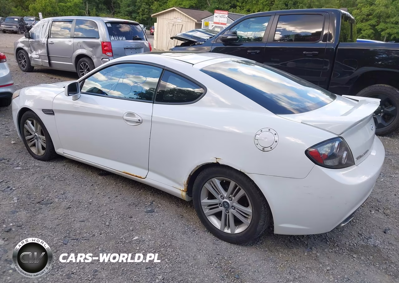 2007 Hyundai Tiburon Gs VIN:KMHHM66D17U235848 - 3