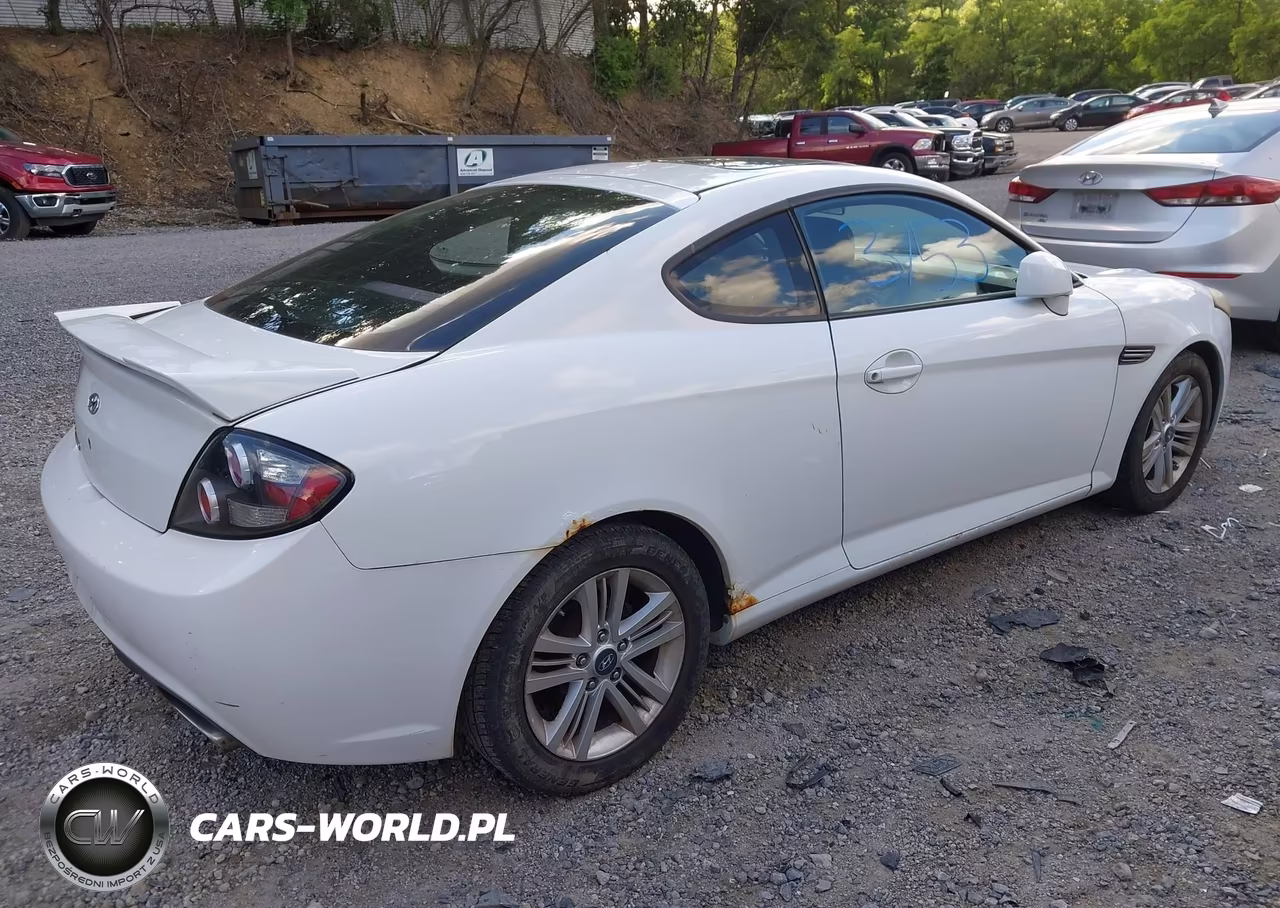 2007 Hyundai Tiburon Gs VIN:KMHHM66D17U235848 - 4