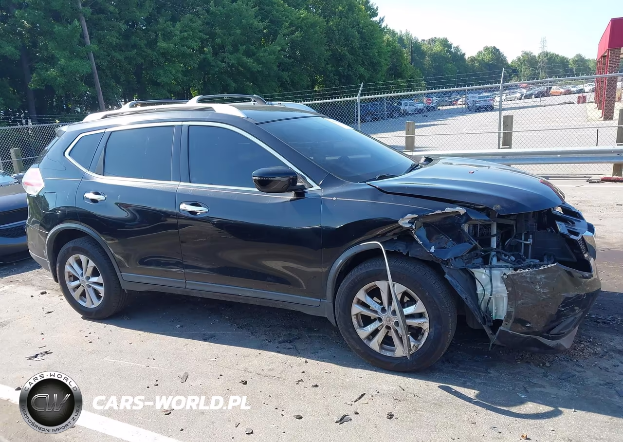 2016 Nissan Rogue Sv VIN:KNMAT2MV8GP733735 - 14