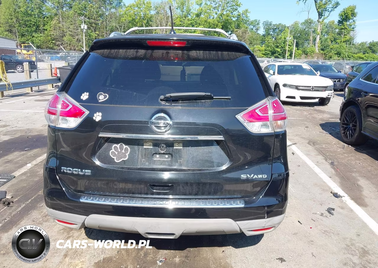 2016 Nissan Rogue Sv VIN:KNMAT2MV8GP733735 - 17