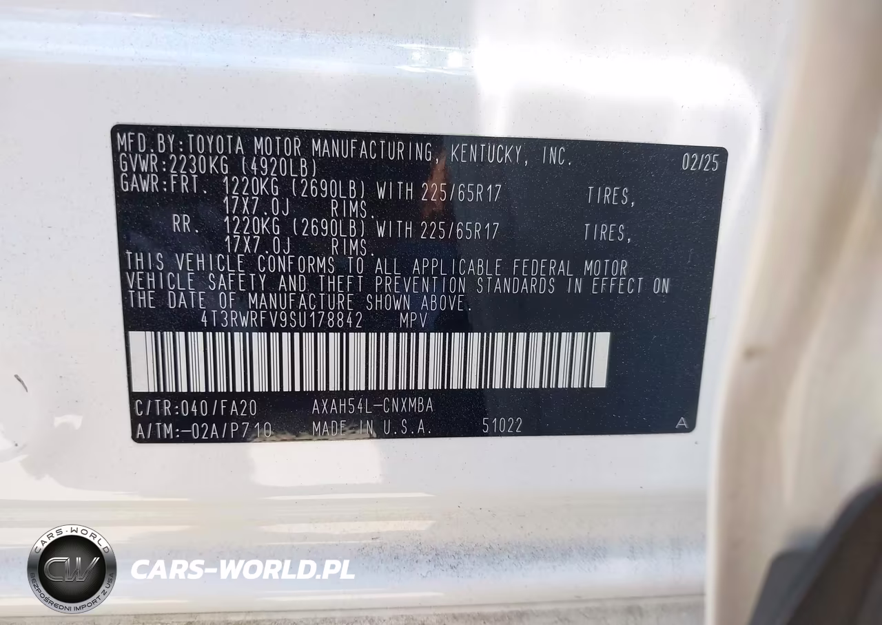 2025 Toyota Rav4 Hybrid Xle VIN:4T3RWRFV9SU178842 - 9