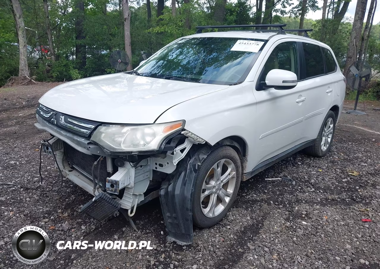 2014 Mitsubishi Outlander Se VIN:JA4AD3A32EZ008309 - 2