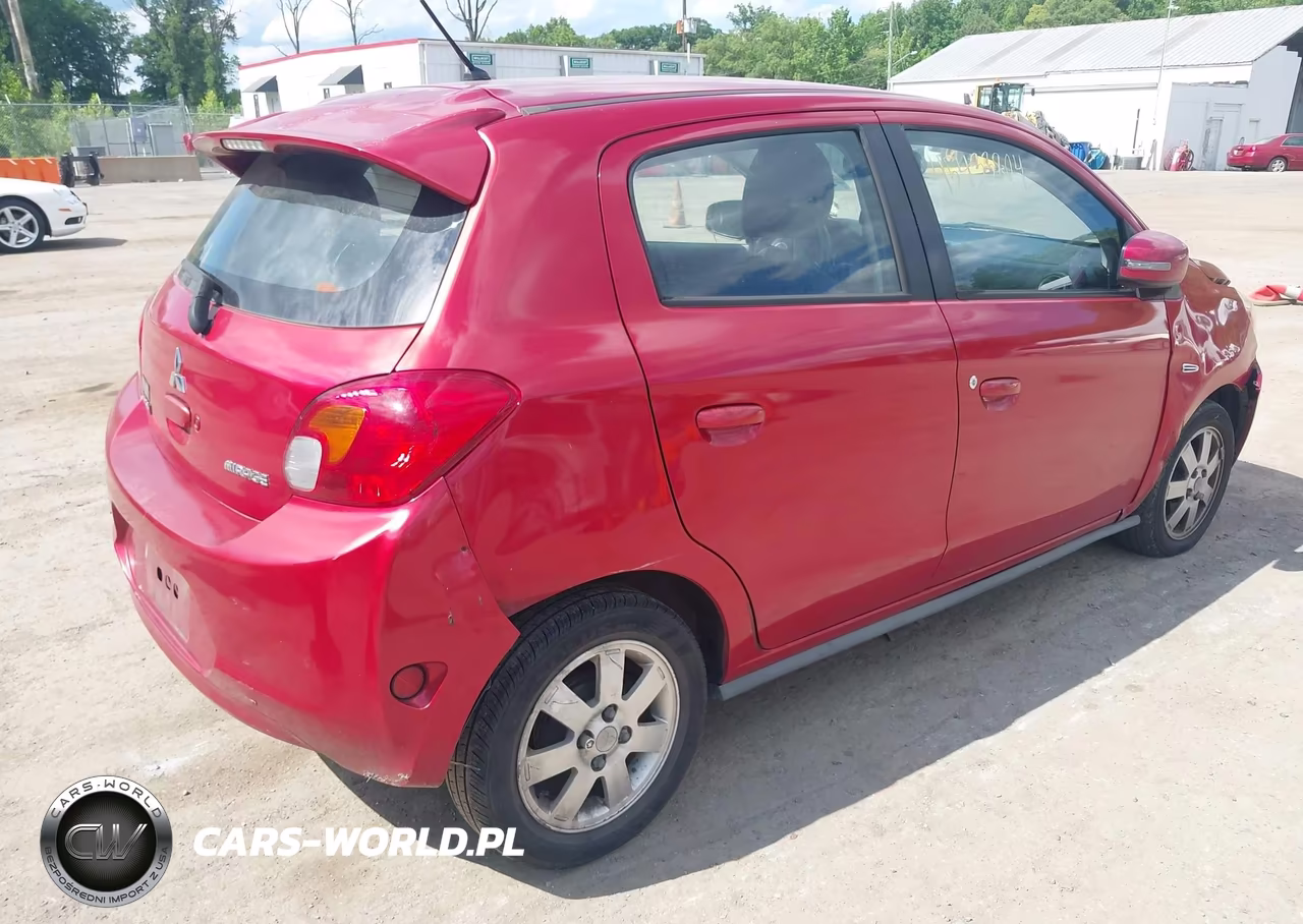 2015 Mitsubishi Mirage Es VIN:ML32A4HJ6FH050912 - 4