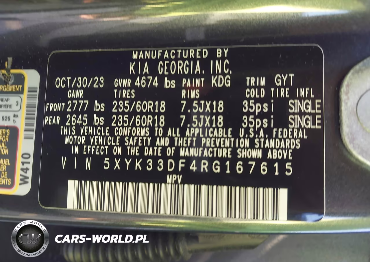 2024 Kia Sportage Ex VIN:5XYK33DF4RG167615 - 9