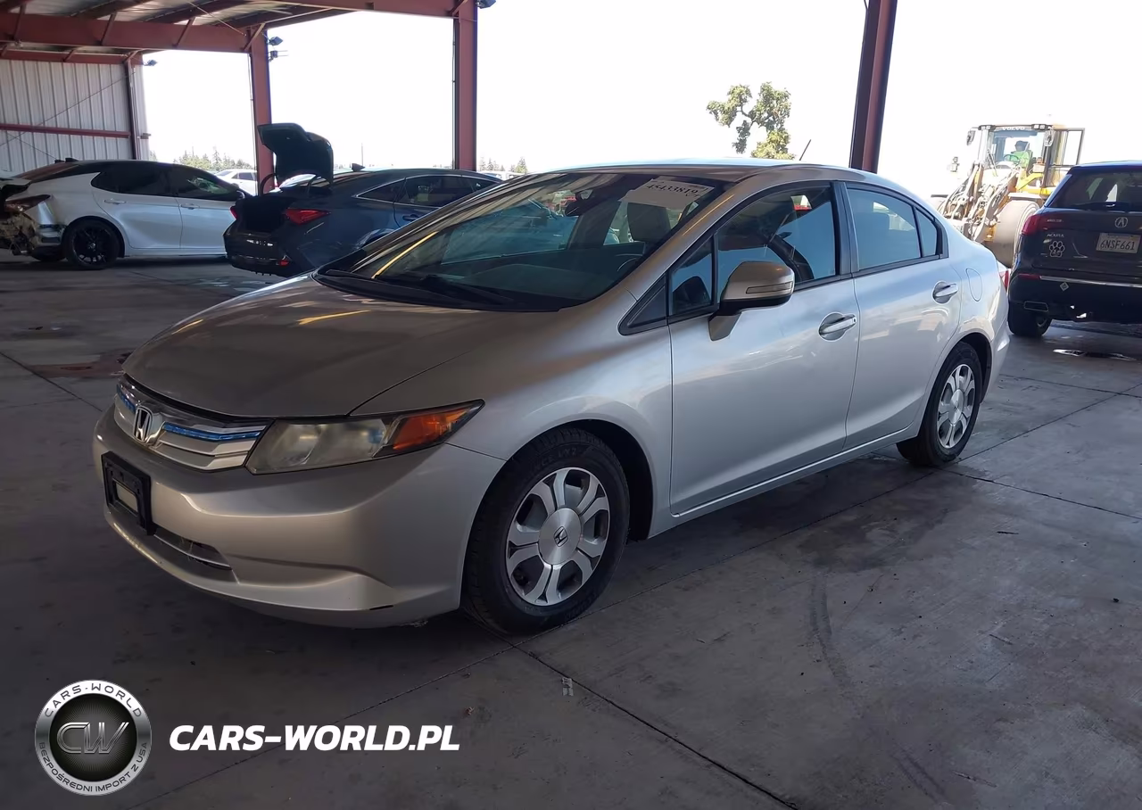 2012 Honda Civic Hybrid VIN:JHMFB4F39CS010398 - 2