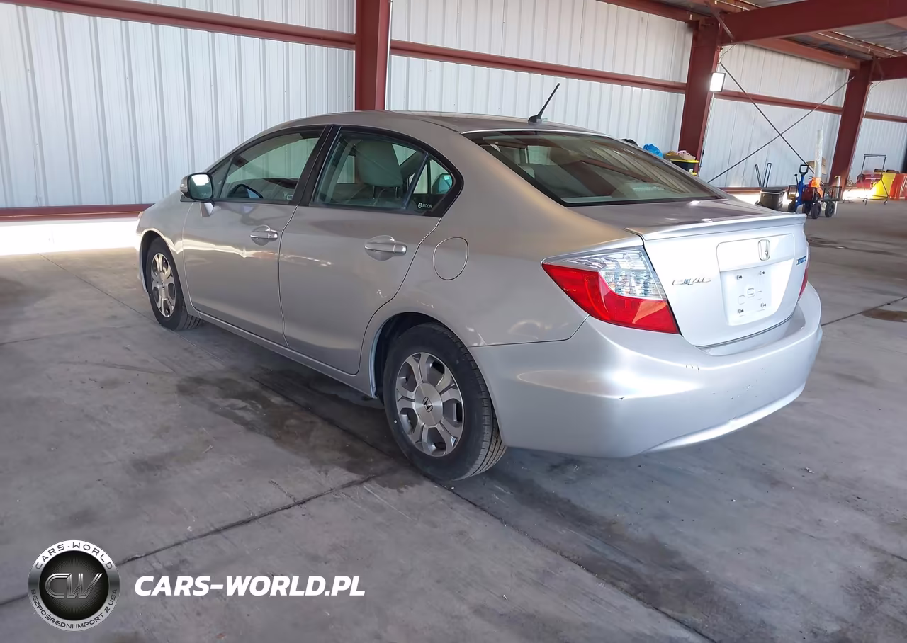 2012 Honda Civic Hybrid VIN:JHMFB4F39CS010398 - 3