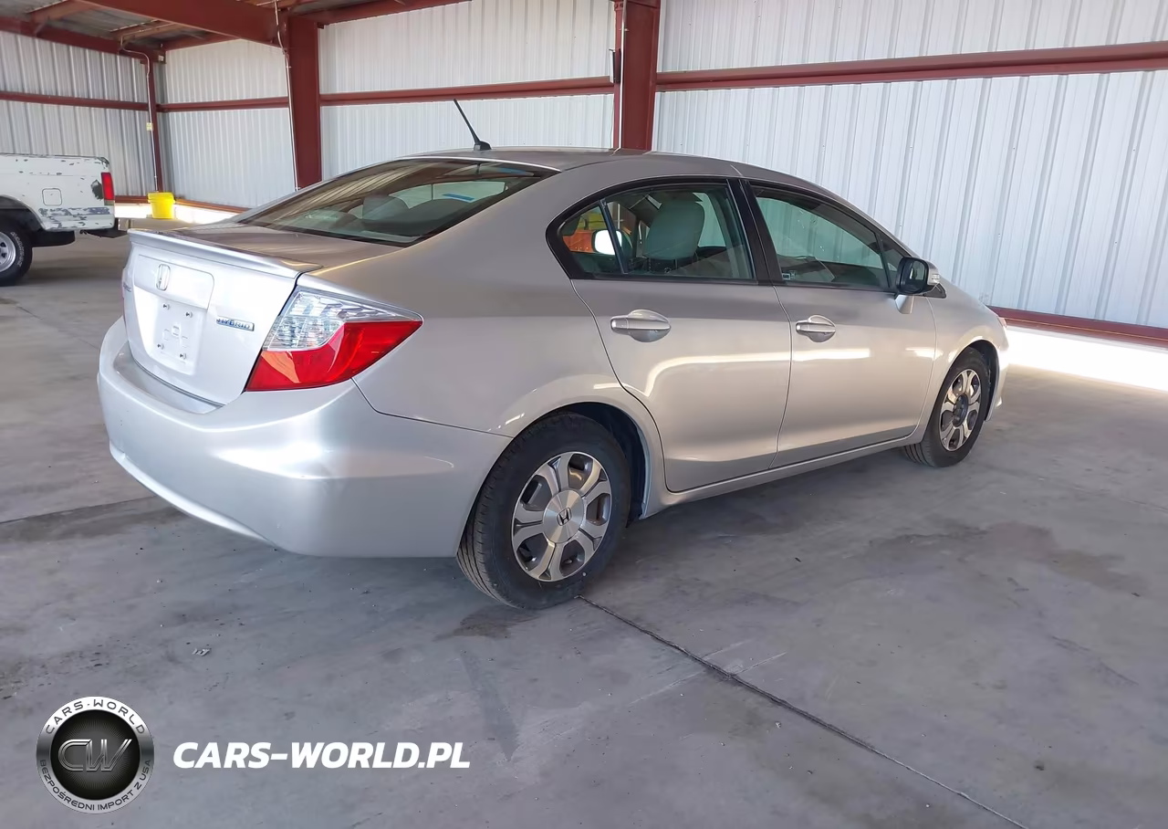 2012 Honda Civic Hybrid VIN:JHMFB4F39CS010398 - 4