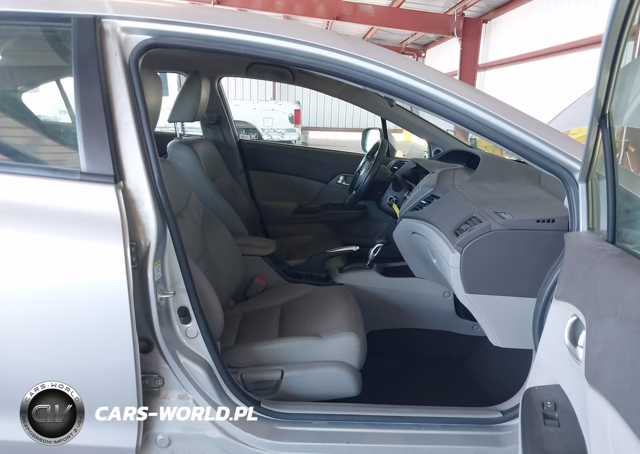 2012 Honda Civic Hybrid VIN:JHMFB4F39CS010398 - 5