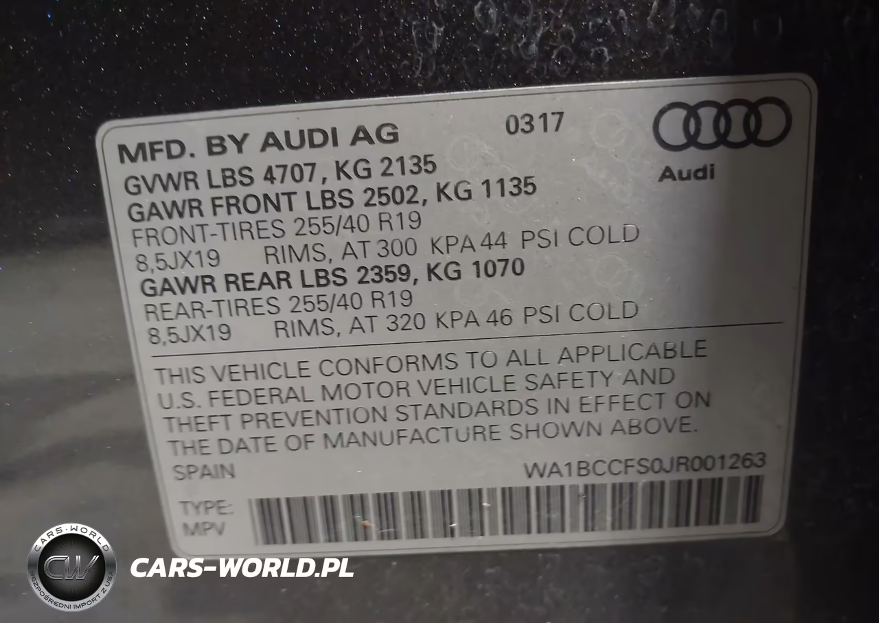 2018 Audi Q3 2.0T Premium-2.0T Sport Premium VIN:WA1BCCFS0JR001263 - 9