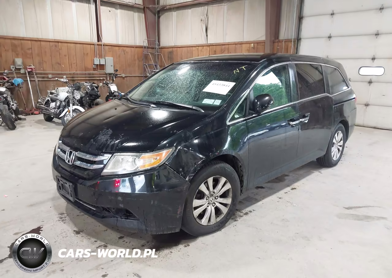 2015 Honda Odyssey Ex VIN:5FNRL5H47FB001837 - 2
