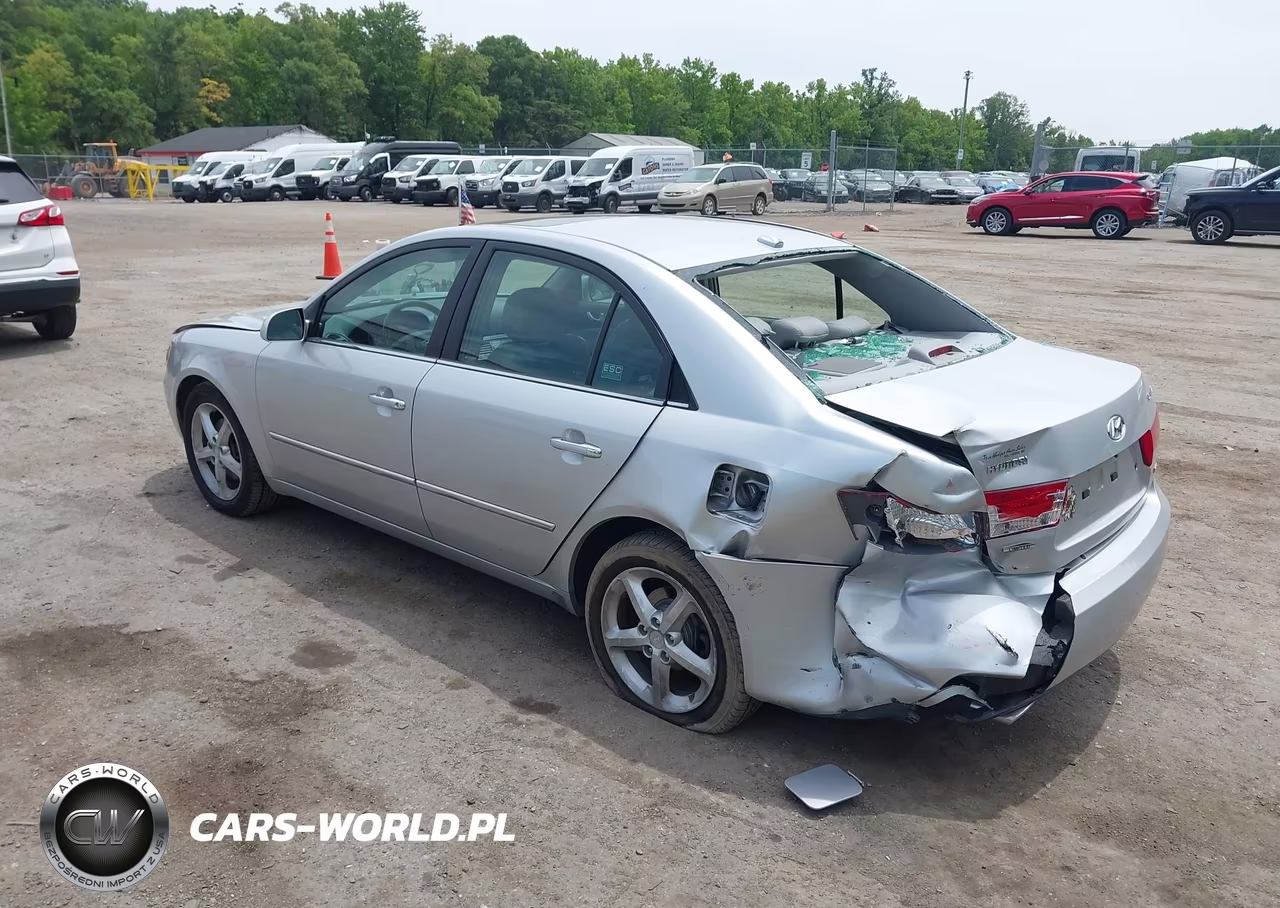 2008 Hyundai Sonata Limited V6-Se V6 VIN:5NPEU46F78H351872 - 3