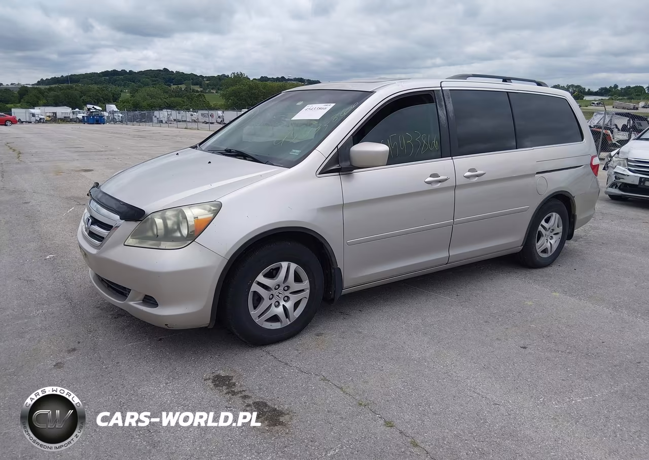 2007 Honda Odyssey Ex-L VIN:5FNRL38657B444141 - 2