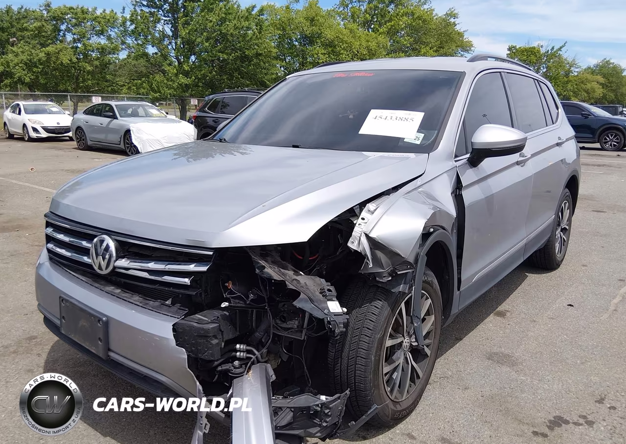 2020 Volkswagen Tiguan 2.0T Se-2.0T Se R-Line Black-2.0T Sel VIN:3VV2B7AX5LM108737 - 2