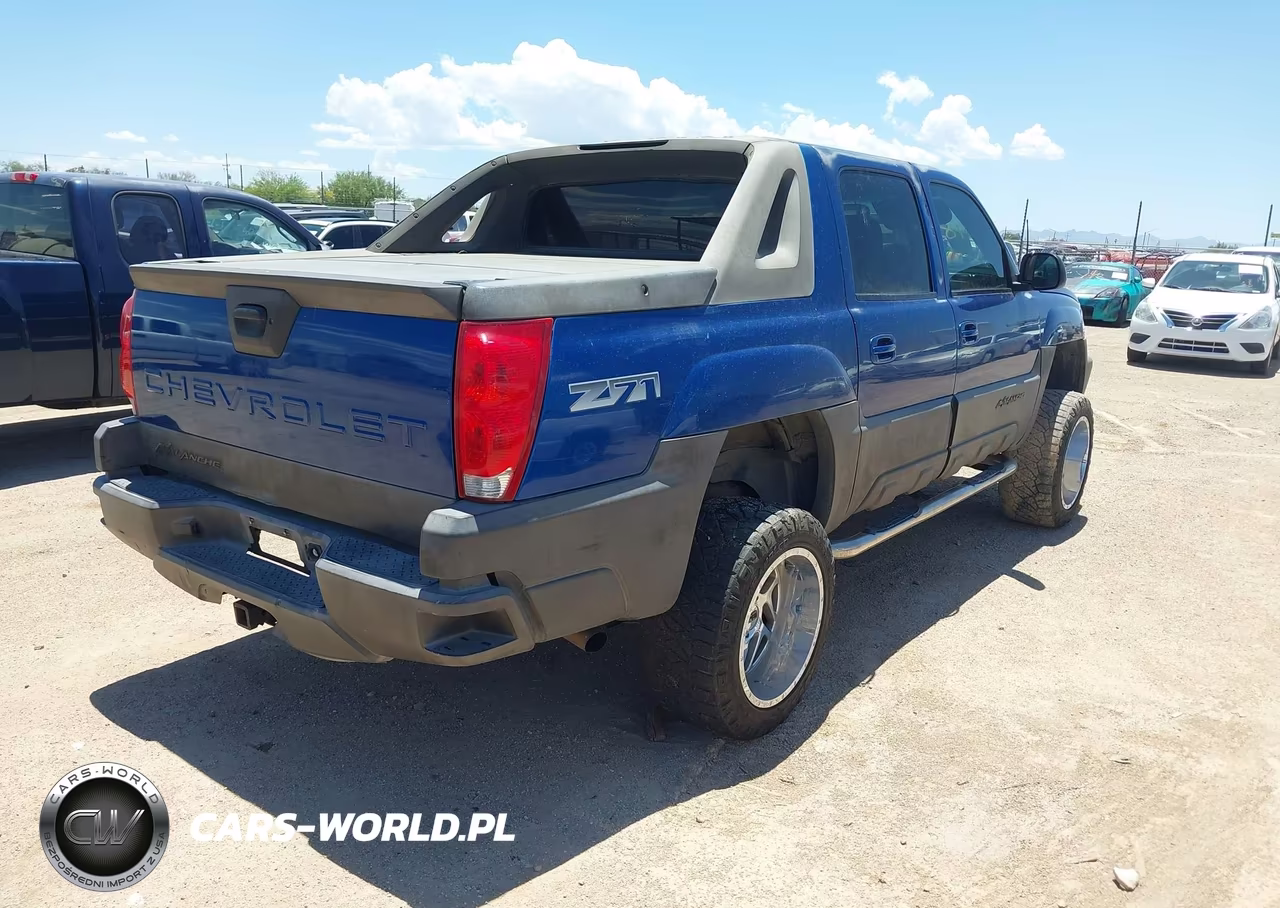 2003 Chevrolet Avalanche 1500 VIN:3GNEK13T93G146478 - 4