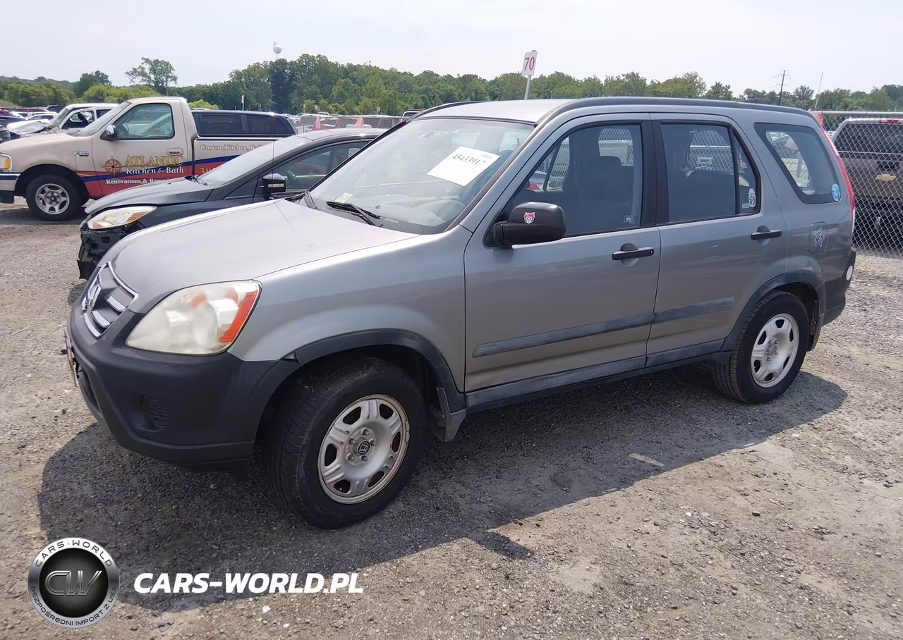 2006 Honda Cr-V Lx VIN:SHSRD68536U405867 - 2