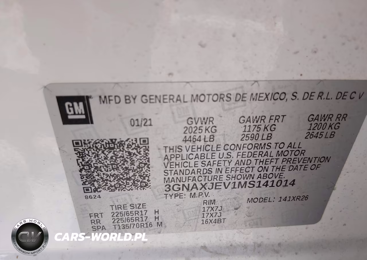 2021 Chevrolet Equinox Fwd 2Fl VIN:3GNAXJEV1MS141014 - 9