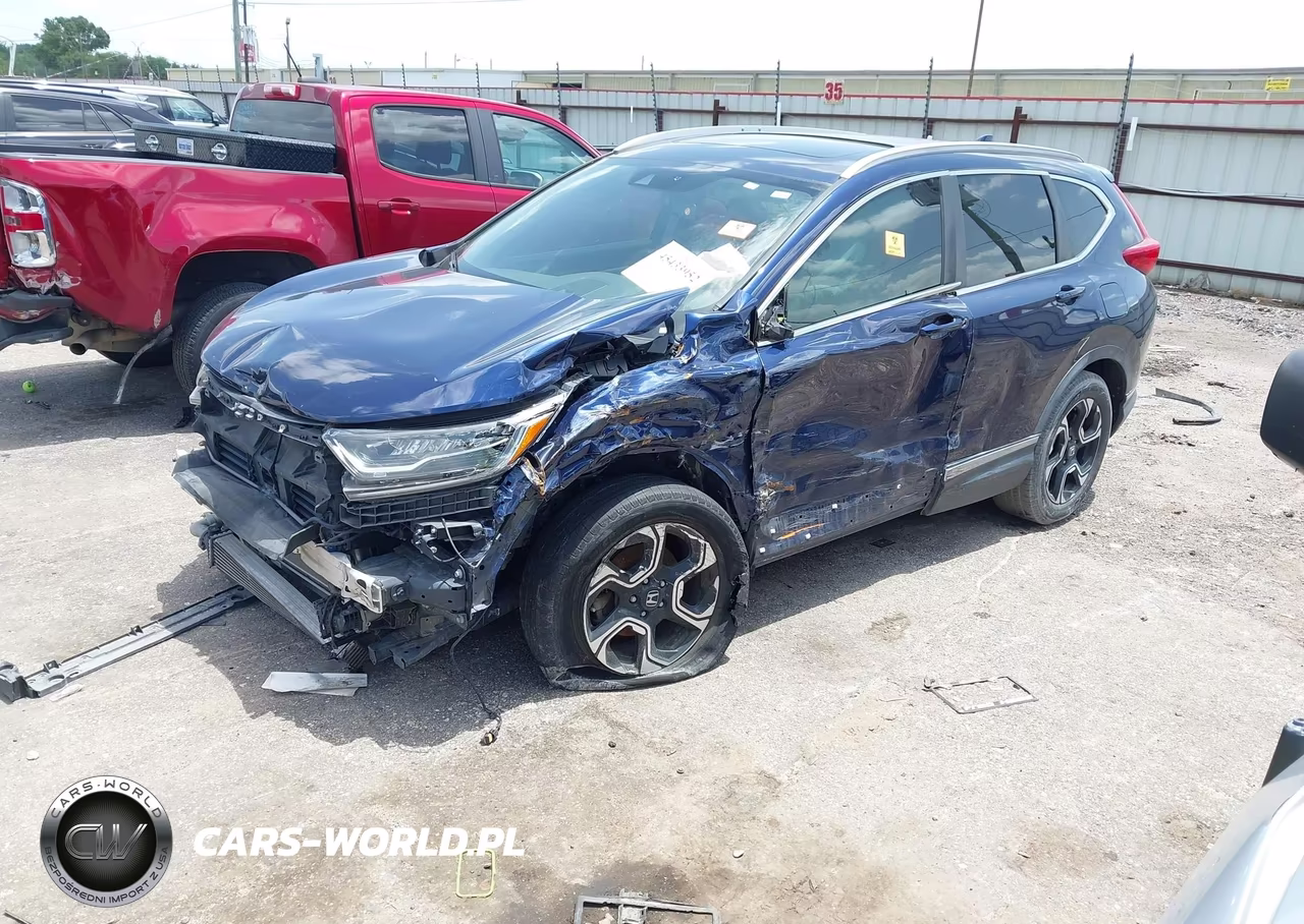 2019 Honda Cr-V Touring VIN:7FARW1H90KE015654 - 2
