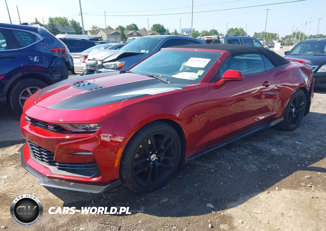 2023 Chevrolet Camaro Rwd 2Ss VIN:1G1FG3D75P0104789 - 2