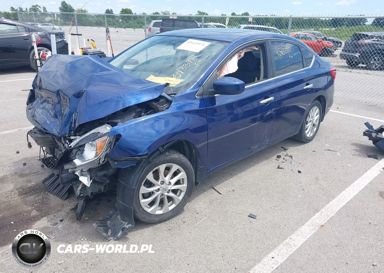 2018 Nissan Sentra Sv VIN:3N1AB7AP8JY220239 - 2