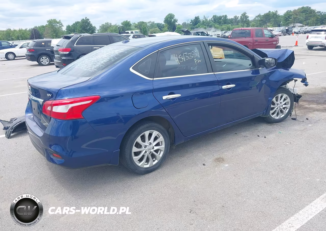 2018 Nissan Sentra Sv VIN:3N1AB7AP8JY220239 - 4