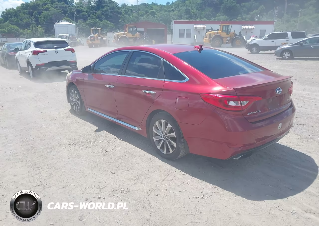 2015 Hyundai Sonata Sport VIN:5NPE34AF7FH099354 - 3