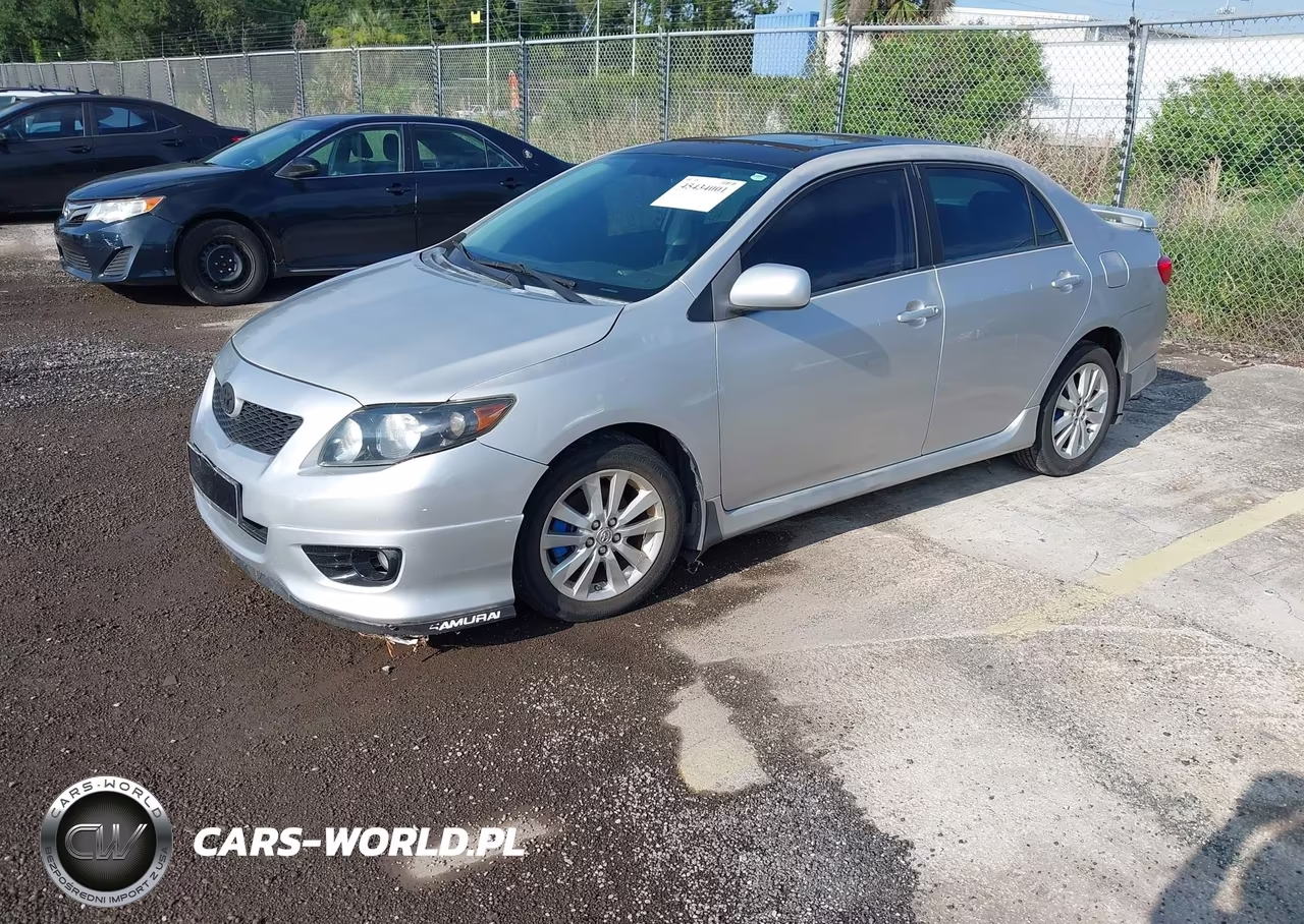 2009 Toyota Corolla S VIN:2T1BU40E89C105520 - 2