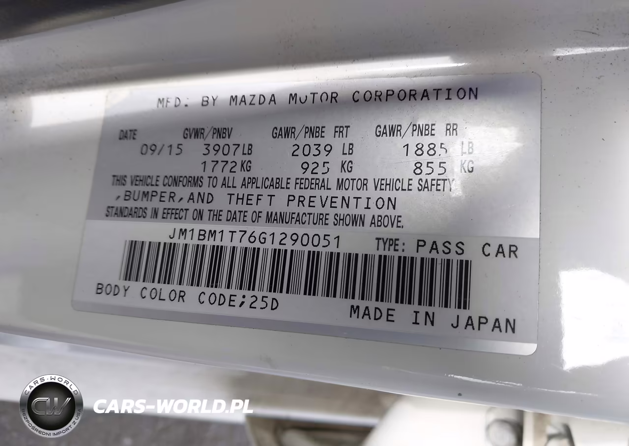 2016 Mazda Mazda3 I Sport VIN:JM1BM1T76G1290051 - 9
