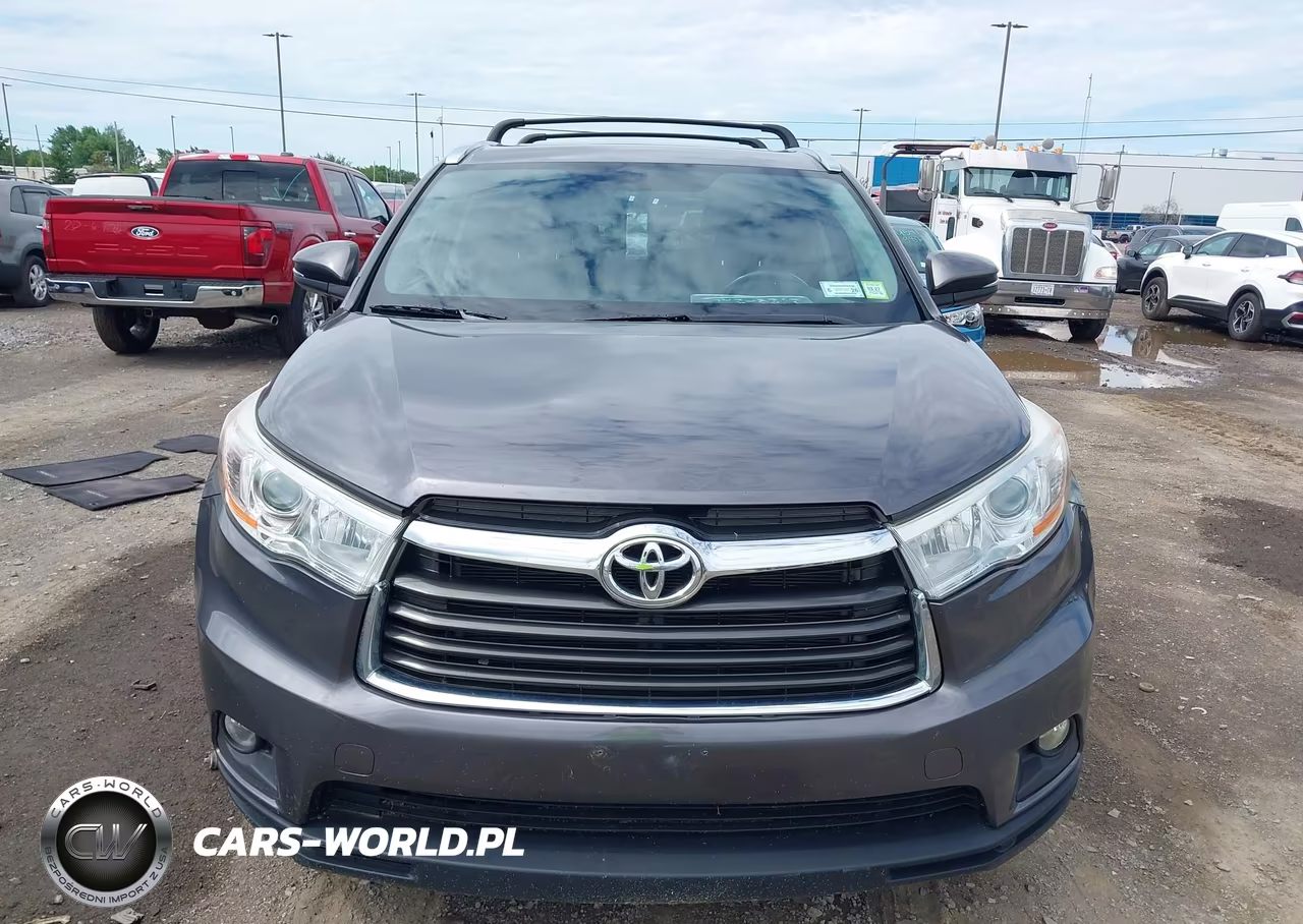 2015 Toyota Highlander Limited V6 VIN:5TDYKRFH1FS106705 - 12