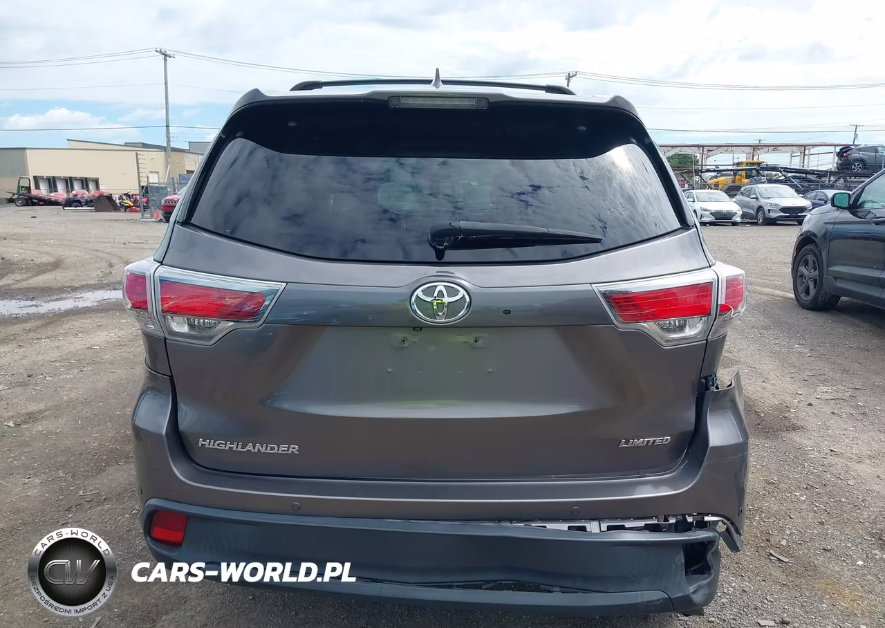 2015 Toyota Highlander Limited V6 VIN:5TDYKRFH1FS106705 - 16