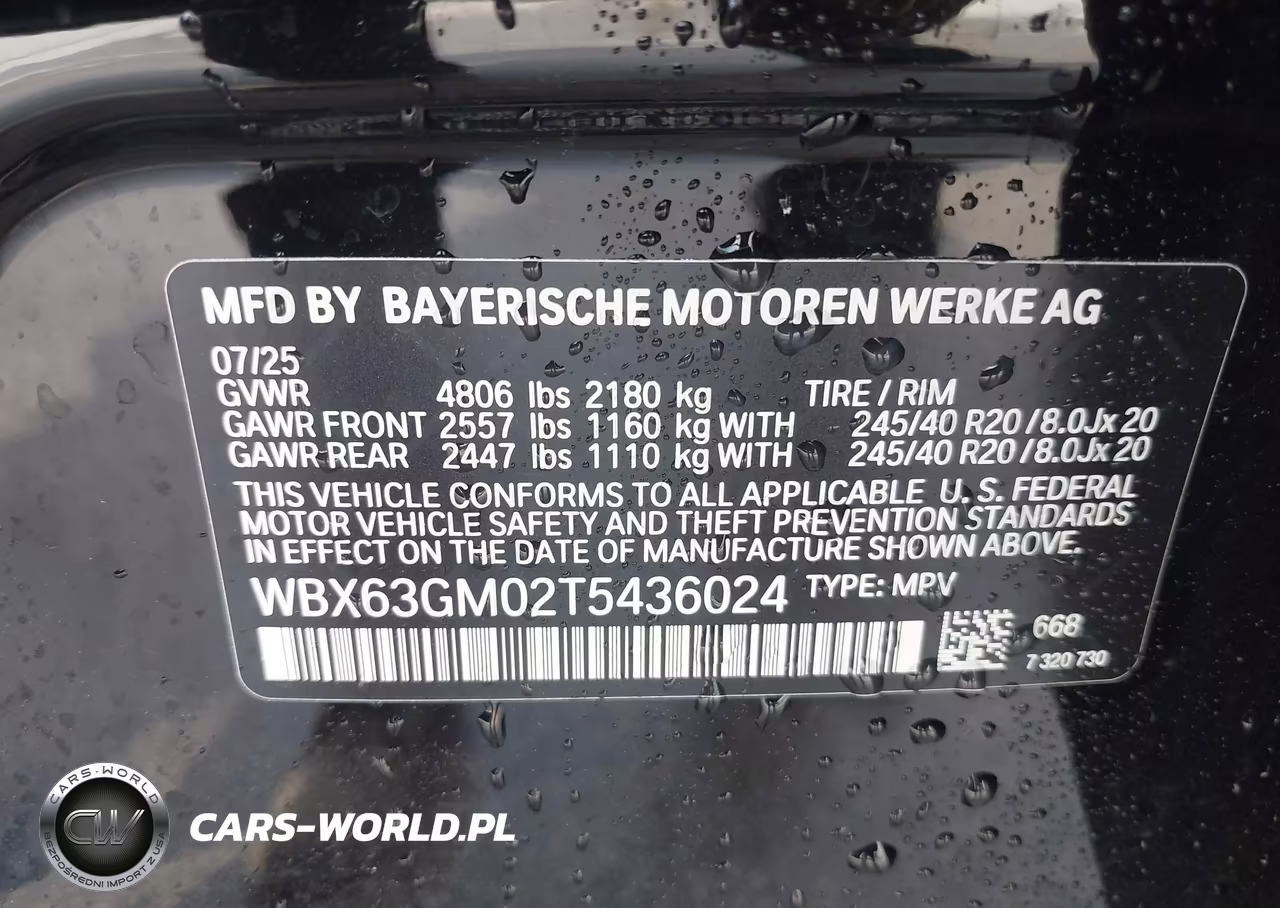 2026 BMW X2 xDrive28I VIN:WBX63GM02T5436024 - 9