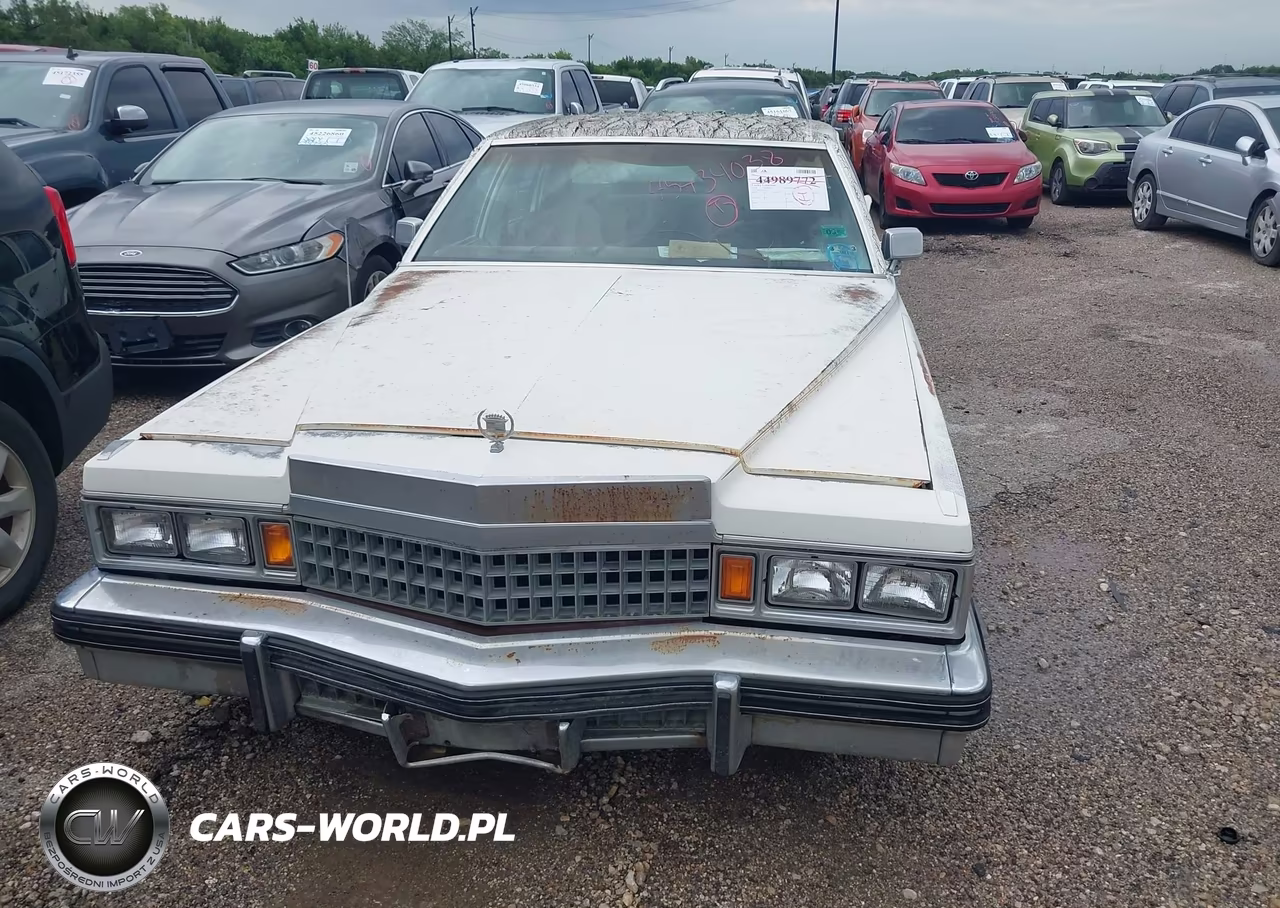 1978 Cadillac D'elegance VIN:6D69S8E647332 - 6