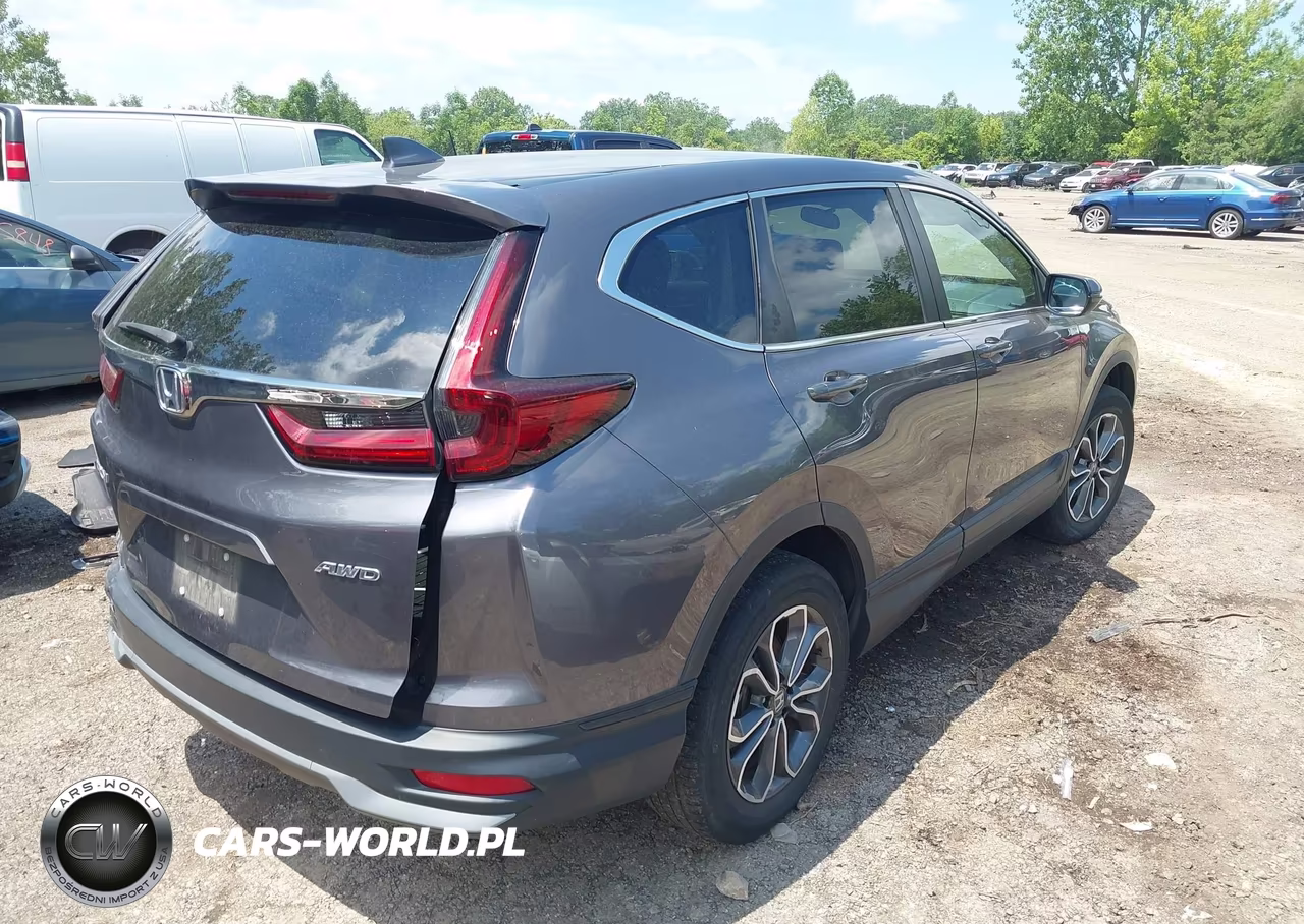 2022 Honda Cr-V Awd Ex VIN:2HKRW2H54NH645701 - 4